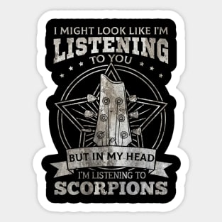 Scorpions Sticker